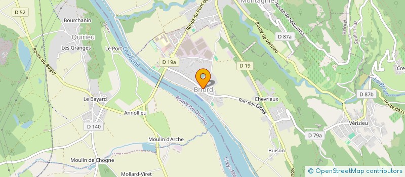 localisation de l'entreprise MONSIEUR GREGORY BAUCHIE  BRIORD