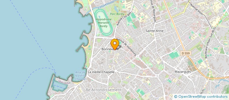 localisation de l'entreprise MONSIEUR GREGORY BAUDUIN à MARSEILLE