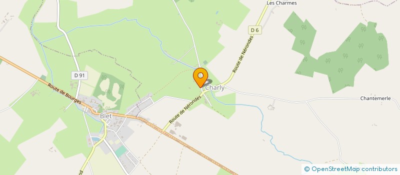 localisation de l'entreprise MONSIEUR GREGORY BEAUVOIS  CHARLY