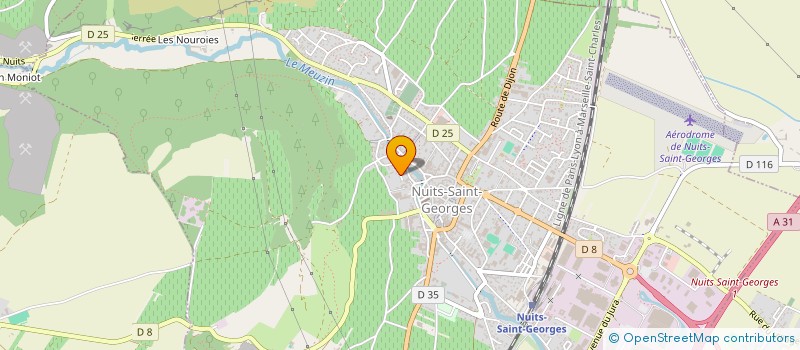 localisation de l'entreprise MONSIEUR GREGORY BEGUE à NUITS-SAINT-GEORGES