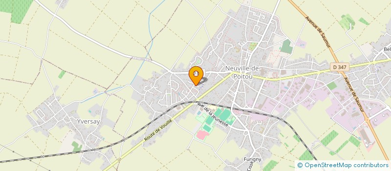 localisation de l'entreprise MONSIEUR GREGORY BELIARD  NEUVILLE-DE-POITOU