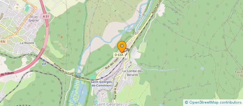 localisation de l'entreprise MONSIEUR GREGORY BELLEC  SAINT-GEORGES-DE-COMMIERS