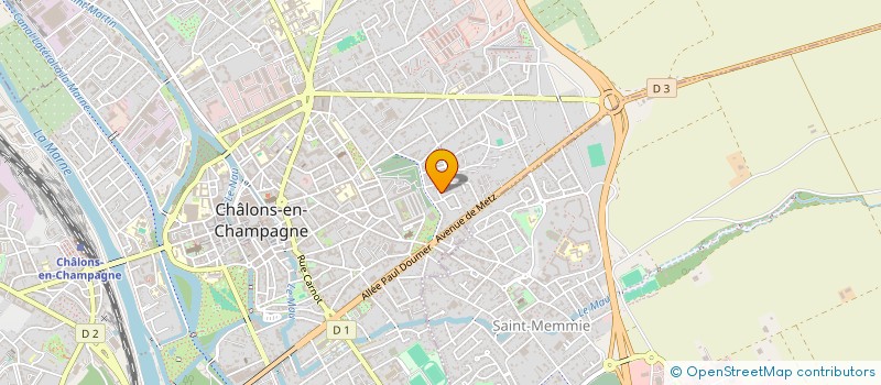 localisation de l'entreprise MONSIEUR GREGORY BELLOCCHIO à CHALONS-EN-CHAMPAGNE