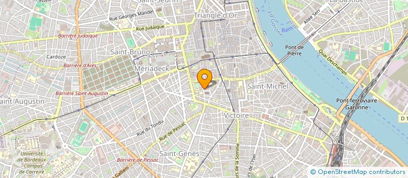 localisation de l'entreprise MONSIEUR GREGORY BELLOCQ  BORDEAUX