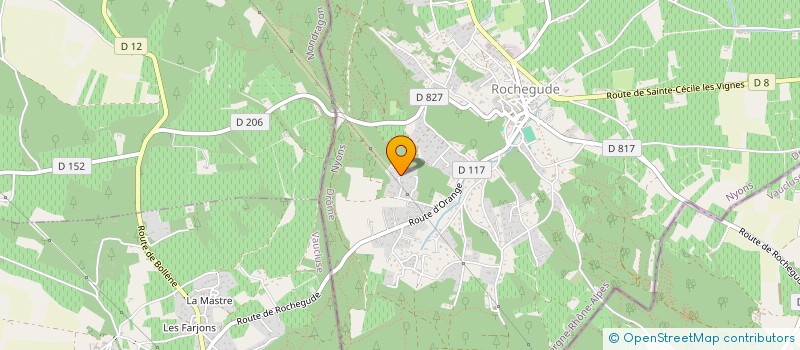 localisation de l'entreprise MONSIEUR GREGORY BEN SOUSSAN  ROCHEGUDE