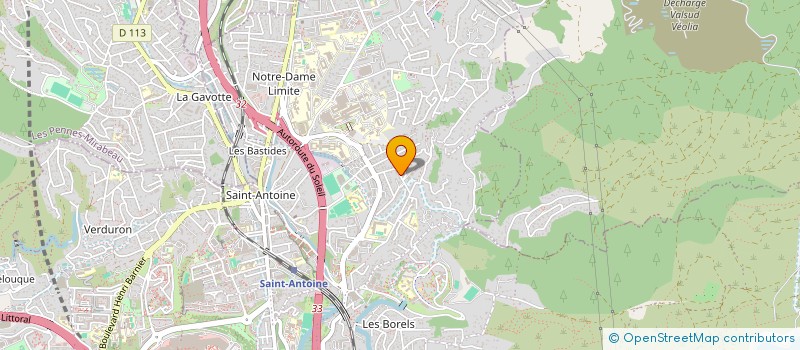 localisation de l'entreprise MONSIEUR GREGORY BENAZERAF à MARSEILLE