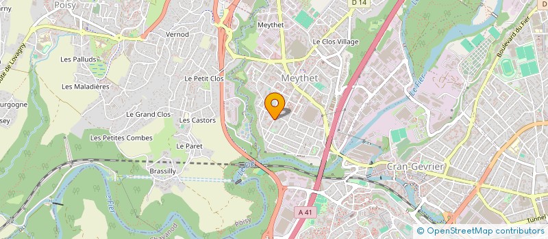 localisation de l'entreprise MONSIEUR GREGORY BENGHOZI à ANNECY