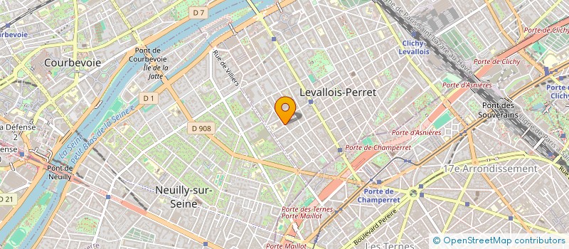 localisation de l'entreprise MONSIEUR GREGORY BENOIST à LEVALLOIS-PERRET