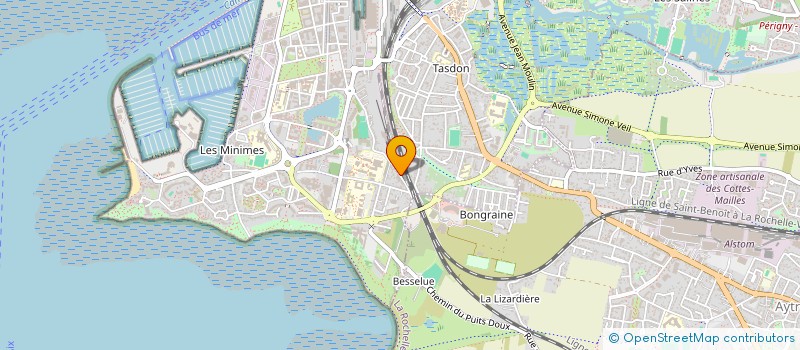 localisation de l'entreprise MONSIEUR GREGORY BERNIER  LA ROCHELLE