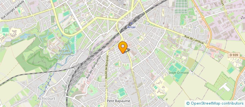 localisation de l'entreprise MONSIEUR GREGORY BERTHE à ARRAS