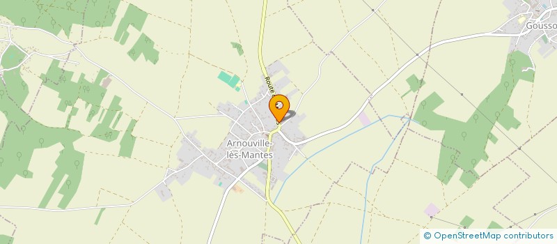 localisation de l'entreprise MONSIEUR GREGORY BERTHEAUME  ARNOUVILLE-LES-MANTES