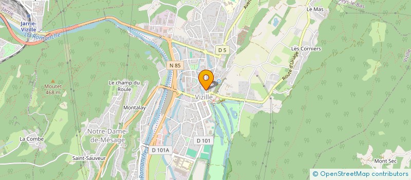 localisation de l'entreprise MONSIEUR GREGORY BERTINI  SAINT-EGREVE