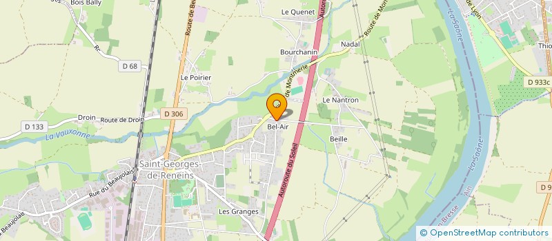 localisation de l'entreprise MONSIEUR GREGORY BESNIER  SAINT-GEORGES-DE-RENEINS