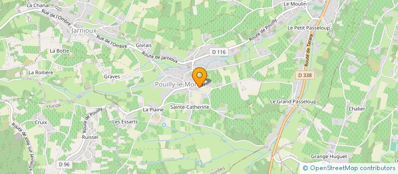localisation de l'entreprise MONSIEUR GREGORY BETTIOL à PORTE-DES-PIERRES-DOREES