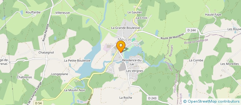 localisation de l'entreprise MONSIEUR GREGORY BEULQUES à MEUZAC