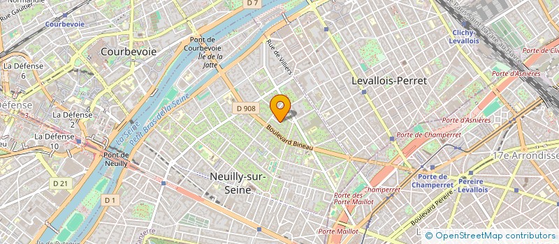 localisation de l'entreprise MONSIEUR GREGORY BIGIO à NEUILLY-SUR-SEINE