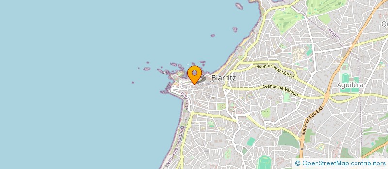 localisation de l'entreprise MONSIEUR GREGORY BIVES à BIARRITZ