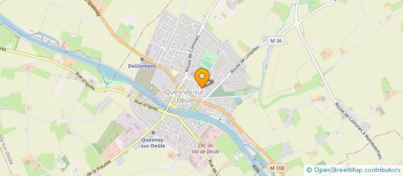 localisation de l'entreprise MONSIEUR GREGORY BLANCHAR à QUESNOY-SUR-DEULE