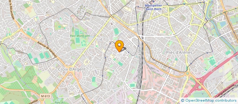 localisation de l'entreprise MONSIEUR GREGORY BLANCHARD à MONTPELLIER
