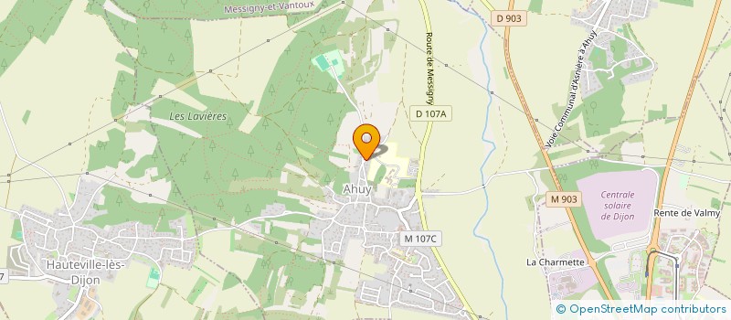 localisation de l'entreprise MONSIEUR GREGORY BODO  VAL-SUZON