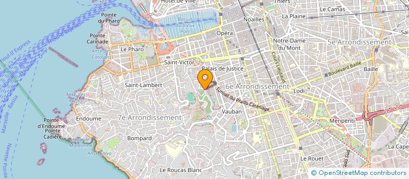 localisation de l'entreprise MONSIEUR GREGORY BONVALOT  MARSEILLE