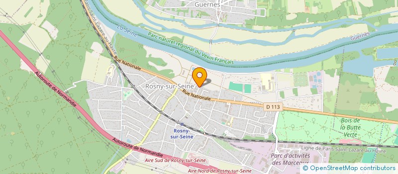 localisation de l'entreprise MONSIEUR GREGORY BOSSERT  ROSNY-SUR-SEINE