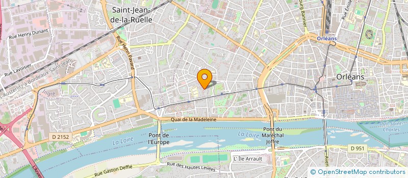 localisation de l'entreprise MONSIEUR GREGORY BOUCHARD à ORLEANS
