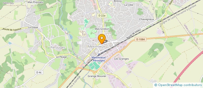 localisation de l'entreprise MONSIEUR GREGORY BOUCHE à MEXIMIEUX