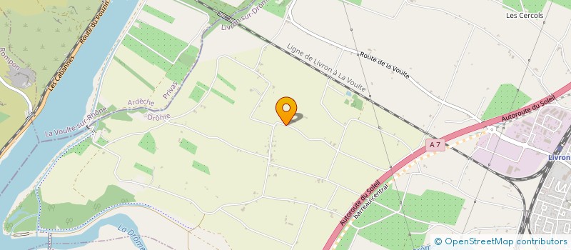 localisation de l'entreprise MONSIEUR GREGORY BOUCHET  LIVRON-SUR-DROME