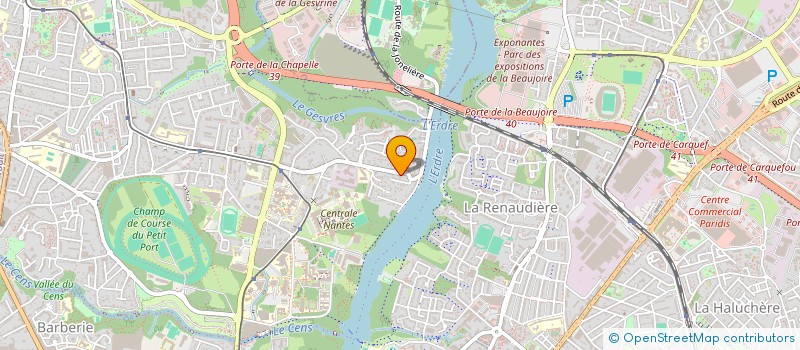 localisation de l'entreprise MONSIEUR GREGORY BOUDEAU à NANTES
