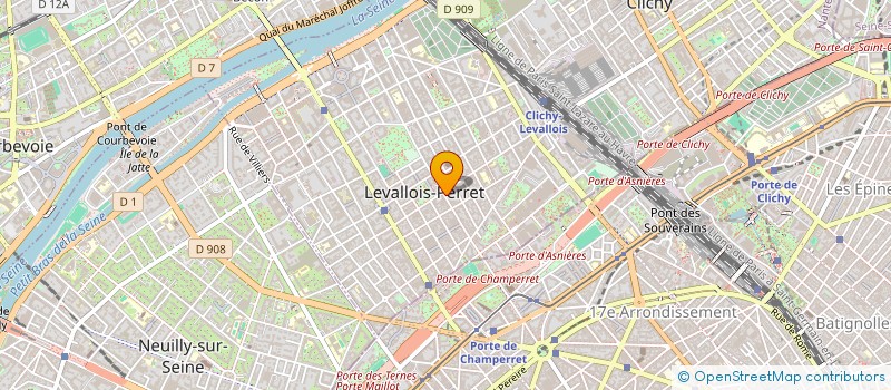 localisation de l'entreprise MONSIEUR GREGORY BOUDGHENE à LEVALLOIS PERRET