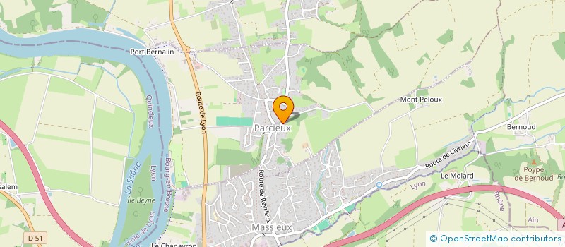 localisation de l'entreprise MONSIEUR GREGORY BOUILLEUX  PARCIEUX