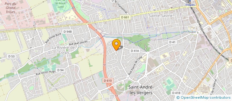 localisation de l'entreprise MONSIEUR GREGORY BOURY à SAINT-ANDRE-LES-VERGERS