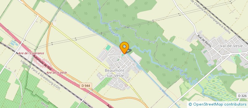 localisation de l'entreprise MONSIEUR GREGORY BRASSEUR  BEAUMONT-SUR-VESLE