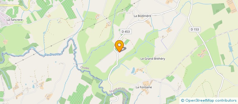 localisation de l'entreprise MONSIEUR GREGORY BRAUD  OREE-D'ANJOU