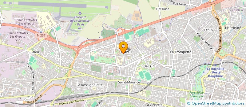 localisation de l'entreprise MONSIEUR GREGORY BRILLET  LA ROCHELLE