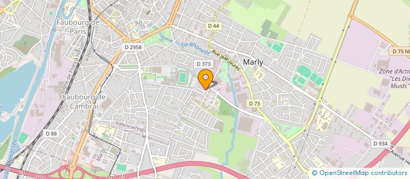 localisation de l'entreprise MONSIEUR GREGORY BRINGIERS à MARLY