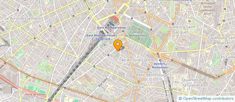 localisation de l'entreprise MONSIEUR GREGORY BRISSET à PARIS
