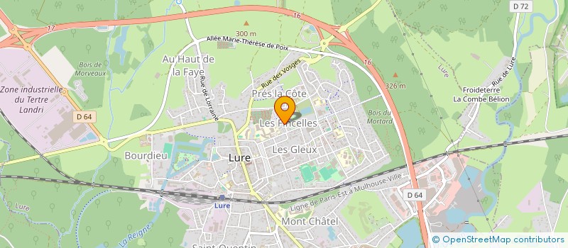 localisation de l'entreprise MONSIEUR GREGORY BROCARD  FROIDETERRE