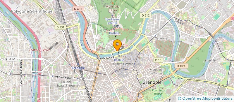 localisation de l'entreprise MONSIEUR GREGORY BROTTO  GRENOBLE