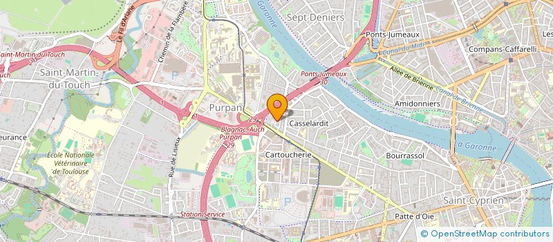 localisation de l'entreprise MONSIEUR GREGORY BRUNI à TOULOUSE