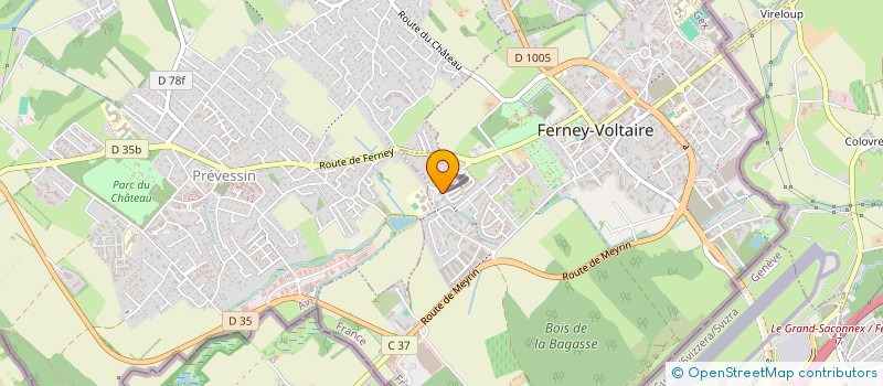 localisation de l'entreprise MONSIEUR GREGORY BUILLES à FERNEY-VOLTAIRE