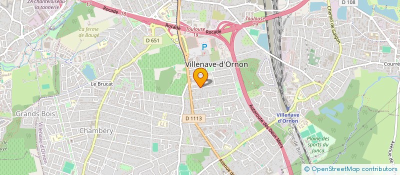 localisation de l'entreprise MONSIEUR GREGORY CAILLY à VILLENAVE-D'ORNON