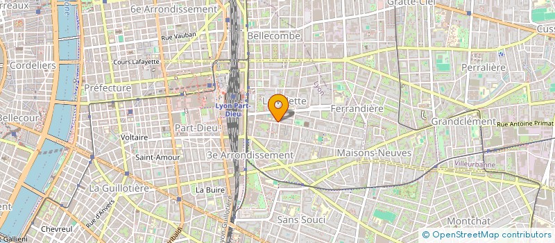 localisation de l'entreprise MONSIEUR GREGORY CALASTRAVA  LYON