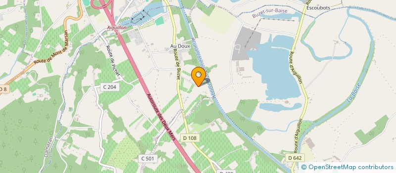 localisation de l'entreprise MONSIEUR GREGORY CAMARA  SAINT-PIERRE-DE-BUZET