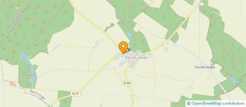 localisation de l'entreprise MONSIEUR GREGORY CAMILLERI  PIERRE-LEVEE