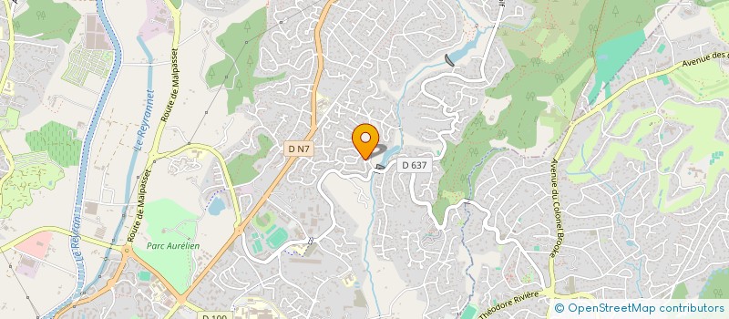 localisation de l'entreprise MONSIEUR GREGORY CAMPAGNO à FREJUS