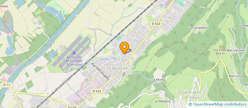 localisation de l'entreprise MONSIEUR GREGORY CANDEL-MOLINA  LE VERSOUD