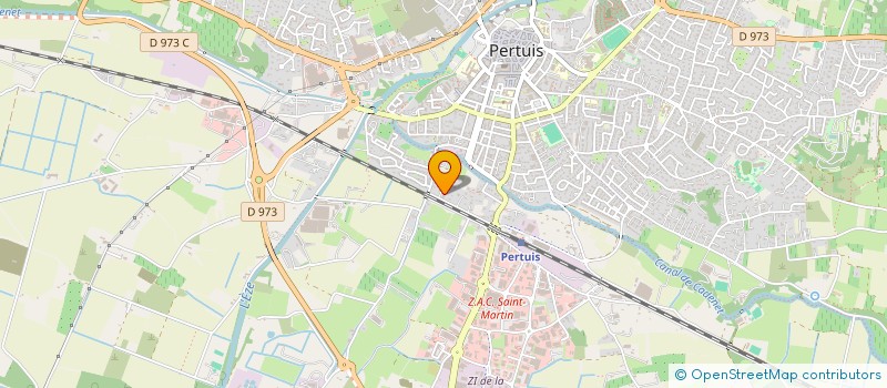 localisation de l'entreprise MONSIEUR GREGORY CANETTI  PERTUIS