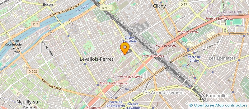 localisation de l'entreprise MONSIEUR GREGORY CANIVET à LEVALLOIS-PERRET